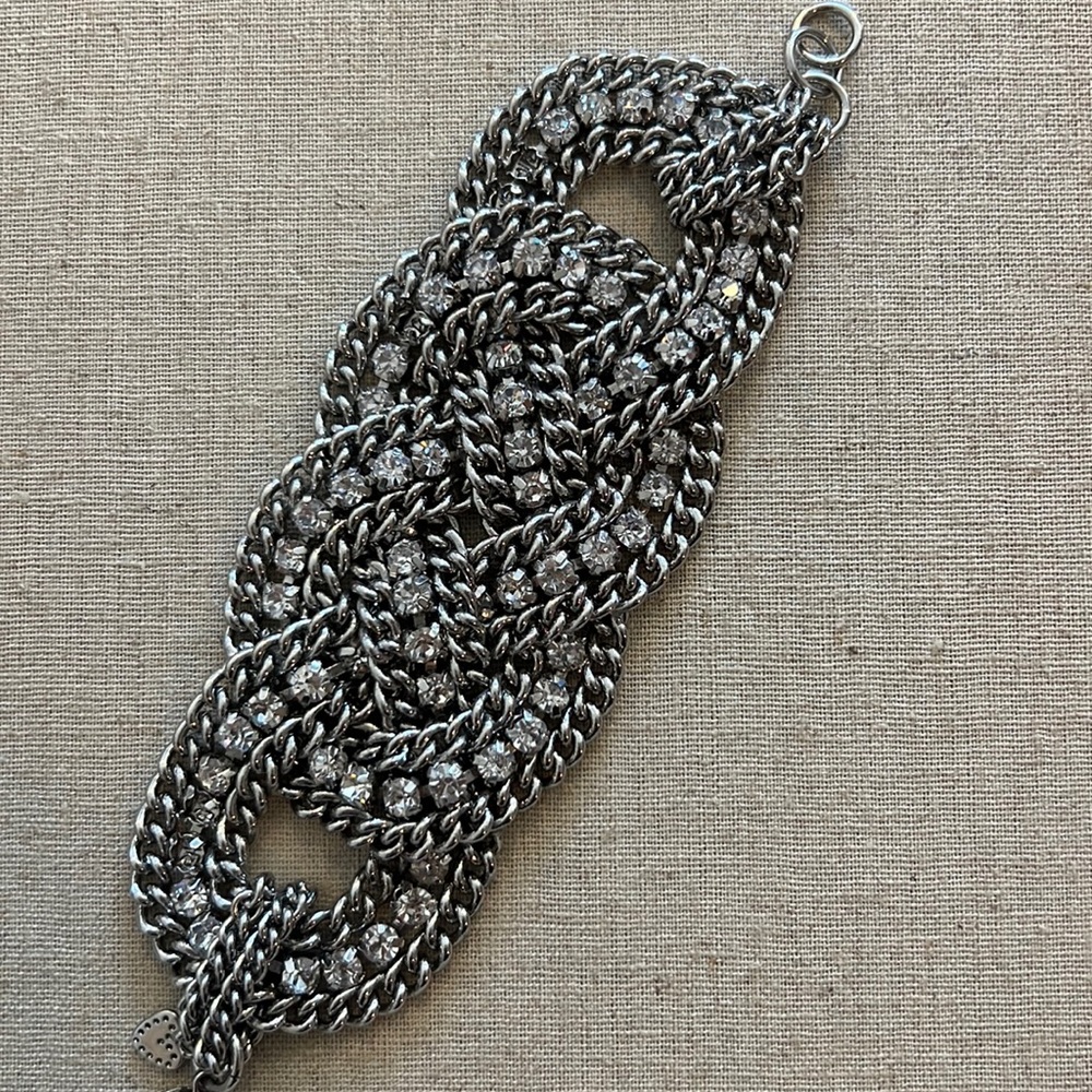 Stella & Dot Chain and diamond bracelet